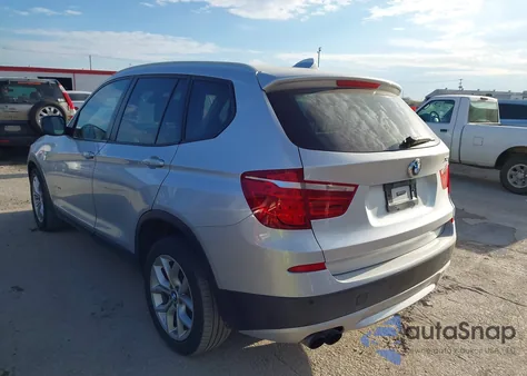 2011 BMW X3 xDrive35I z USA, uszkodzony, nr VIN 5UXWX7C56BLT78989